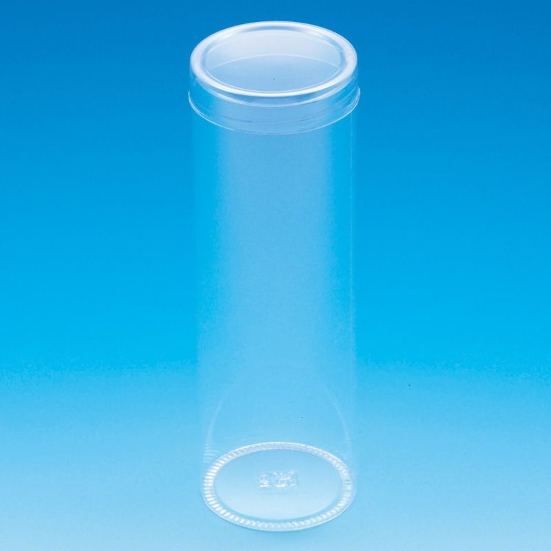 （まとめ買い）シモジマ HEIKO 箱 クリスタルボックス スタンダードタイプ PET円筒ケース 直径50x深さ150mm 10個 006854241 [x3セット]