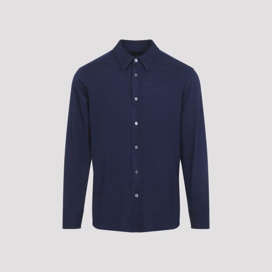 TOMFORD Men Long Tops JBL014 JMC071 UBU MIDNIGHT BLUE