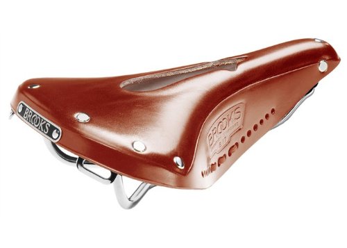 BROOKS(ブルックス) レザーサドル 穴空け加工を施した伝統のクラシックモデル B17 IMPERIAL CHROME HONEY