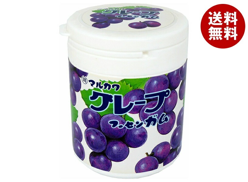 丸川製菓 グレープ マーブルガム ボトル 130g×6個入×(2ケース)