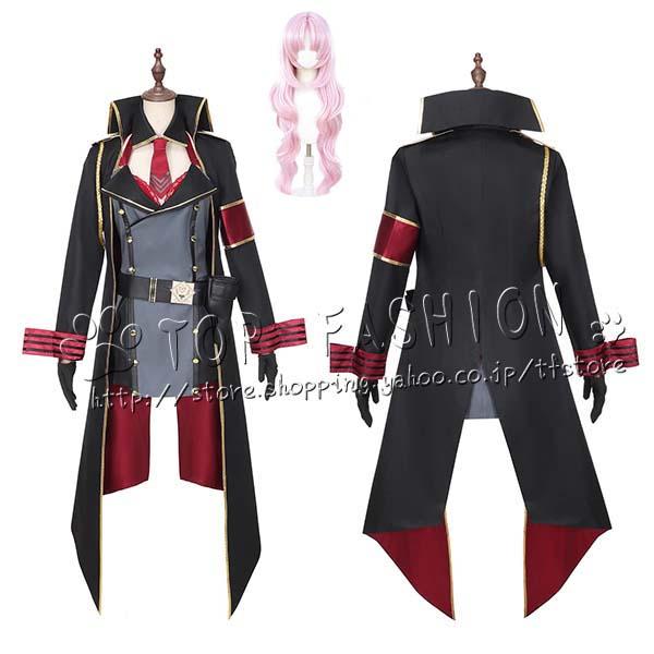 【品質良い 大好評中】ブルーアーカイブ Blue Archive 風 京極 サツキ コスプレ衣装 ウィッグ cosplay コスチューム ハロウィン クリスマス