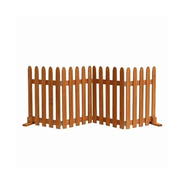 住まいスタイル WF-160F-LBR 折り畳めるウッドフェンス160 ライトブラウン メーカー直送 6,208円