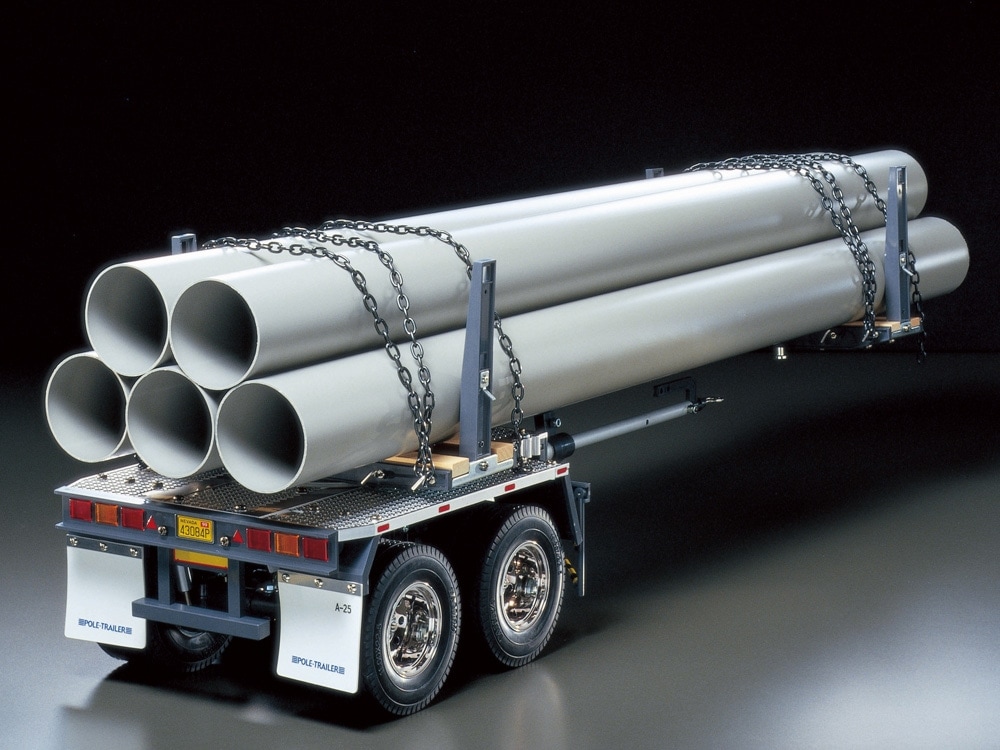 タミヤ 1/14 電動RC トレーラートラック用 ポールトレーラー　【56310】 ラジコン用 T 56310 RCTRポールトレーラ