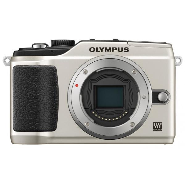 【中古】オリンパス OLYMPUS E-PL2 ボディ ゴールド SDカード付き