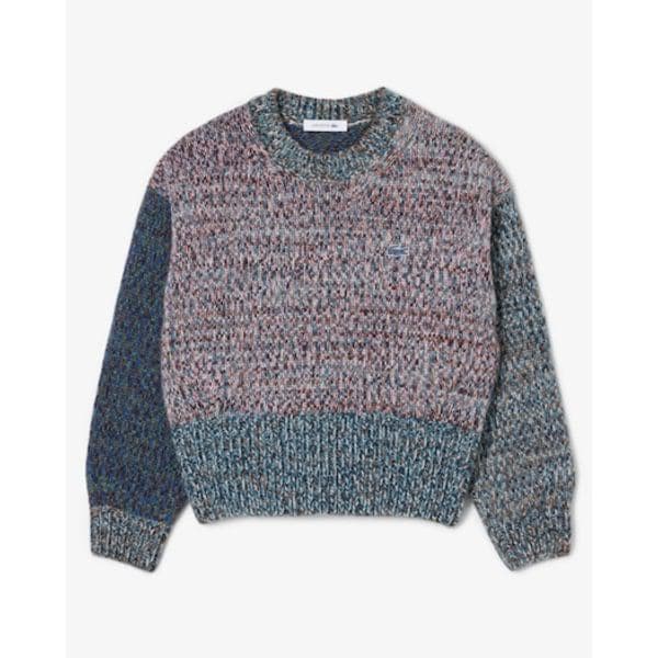 (女性) 25FW ウィンター コージー カラーミックス セーター AF4008-55N KDE(ミックスカラー)
