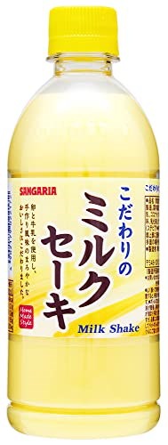 他サイト： サンガリア こだわりのミルクセーキ 500ml×24本の商品画像