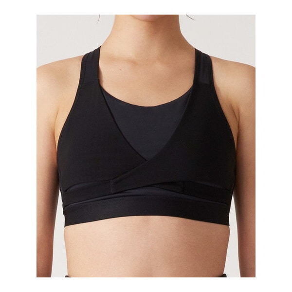 VSG ビスジー ミディアムサポートブラ VS-I002T-AB85-BLK ブラック