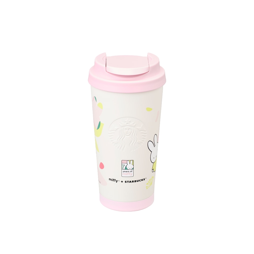韓国限定 コラボ ステンレス エルマ タンブラー 473ml [うさぎデザイン/レアMD]