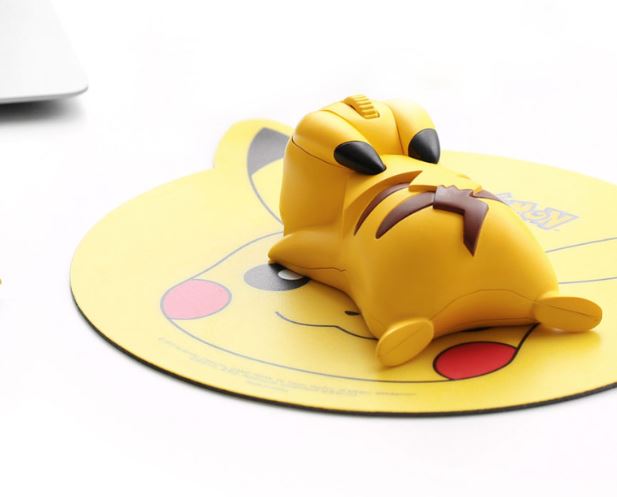 ポケモン ピカチュウ ワイヤレスフィギュア マウス/ ブルートゥース ノートパソコン マックブック iPad Galaxy Tab スマートフォン 静音 マウス