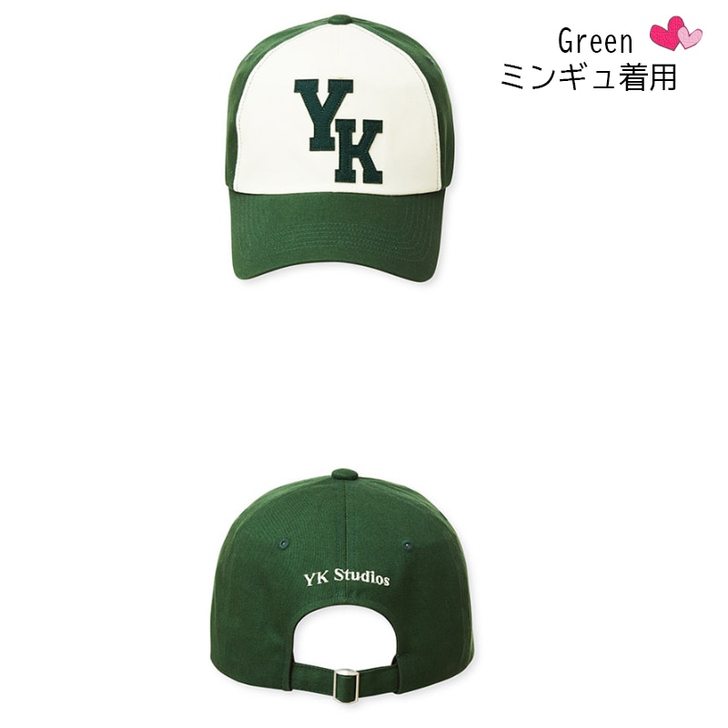 SEVENTEENウォヌ着用Wai KeiのYK aplique two tone ball cap Wai Kei - YK Applique Two-Tone Ball Cap – Halmeoni Manila