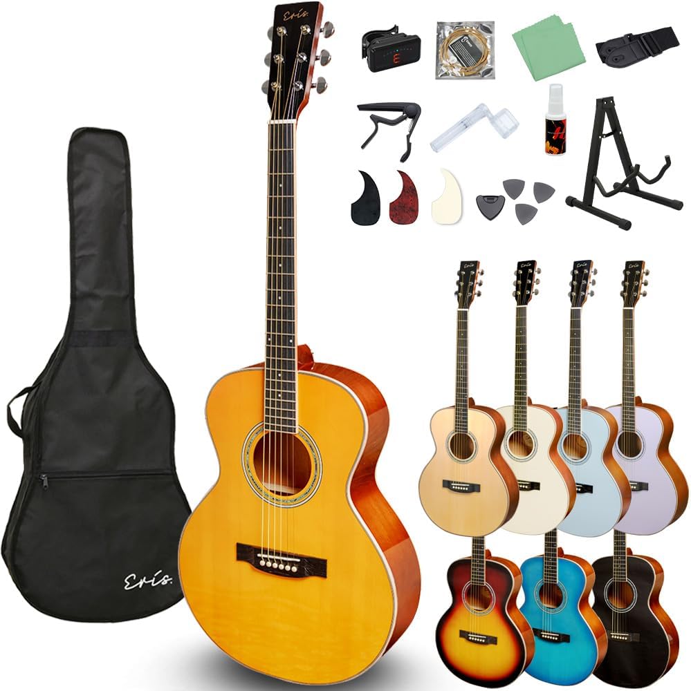 Eris. Aproa アコースティックギター 弾きやすい628mmスケール エリス アプロア (初心者12点セット, グロス/ヴィンテージナチュラル) 11,107円