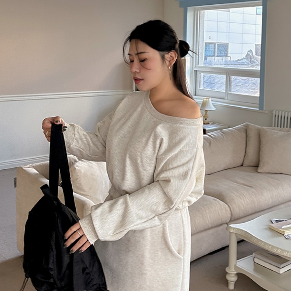 (JSTYLEのイーブレット) EVELET キッドストリング起毛セミクロップスウェットシャツ JSTYLE