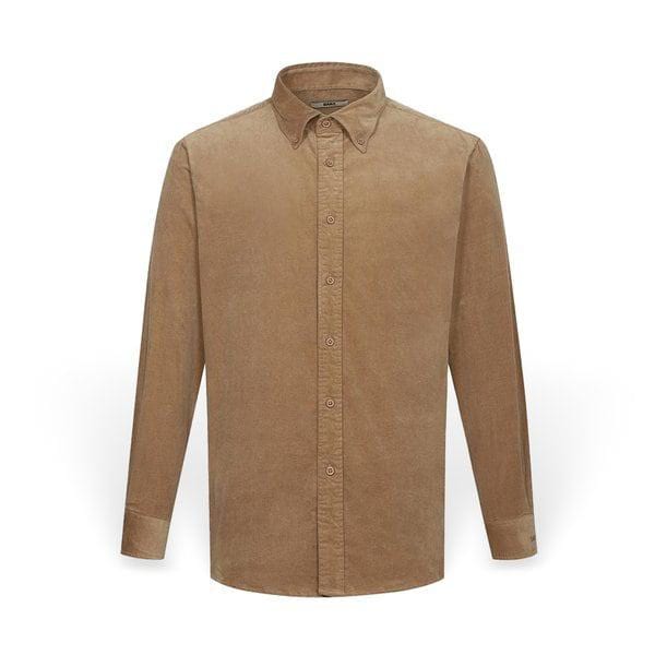 メンズ コーデュロイ ソリッド レギュラーフィット 長袖シャツ DLW1SHCL172W1 16,380円