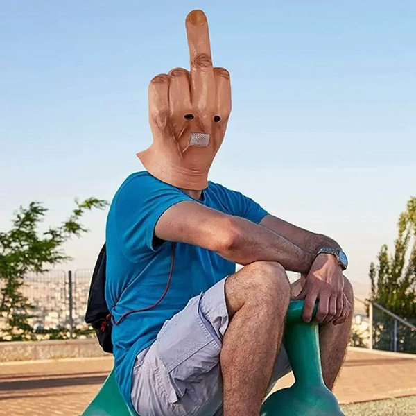 パーティーグッズ マスク コスプレ 中指 パロディ フクロウ いたずら 面白グッズ ラバーマスク お面 余興 ハロウィン 面白い 被り物 ゲーム宴会 忘年会 仮装 変装k6048zbzbt2 5,326円