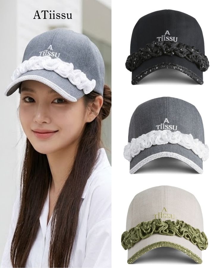 Qoo10 ATiissu WHIP CAP ロゴ キャップ [3タ