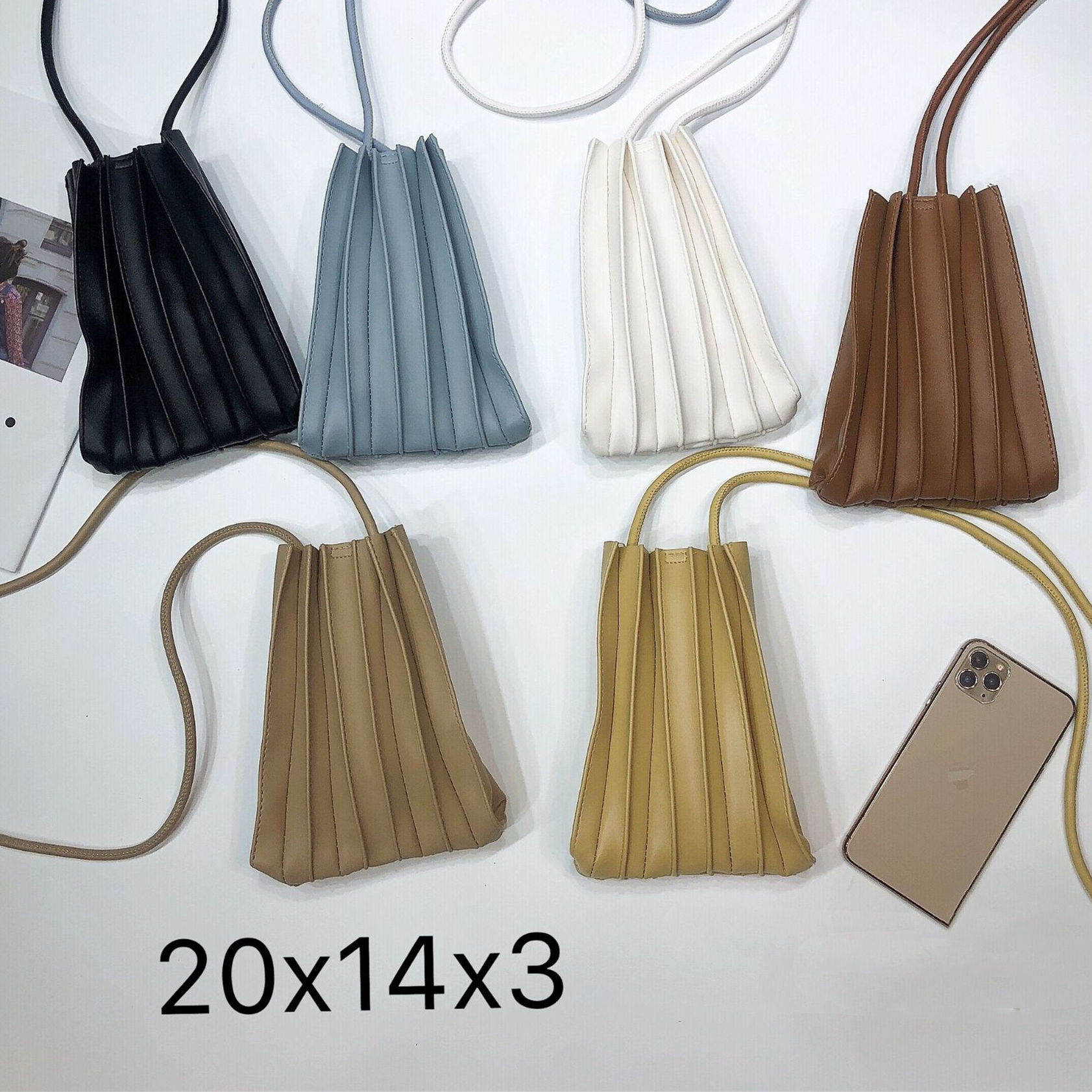 ショルダーバッグ レディース 携帯バッグ ミニ ポーチ 6color 韓国 ファッション 雑貨 かわいい おしゃれ 北欧 送料無料 [K] (T)