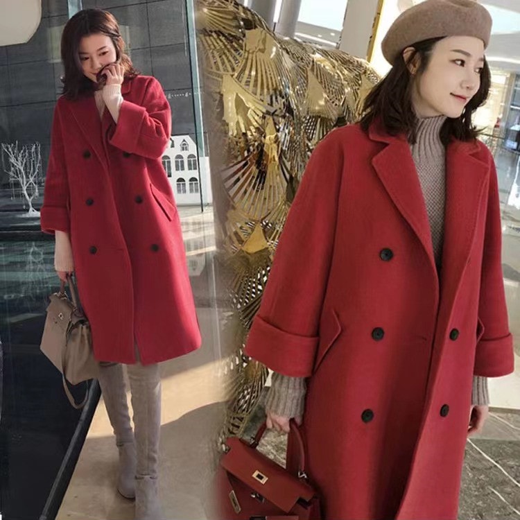 新入荷 チェスターコート レディース 秋冬 40代 ミディアム丈 チェスターコート 無地 ラシャコート チェスターコート 韓国風 アウター 通勤 着痩せ 大きいサイズ