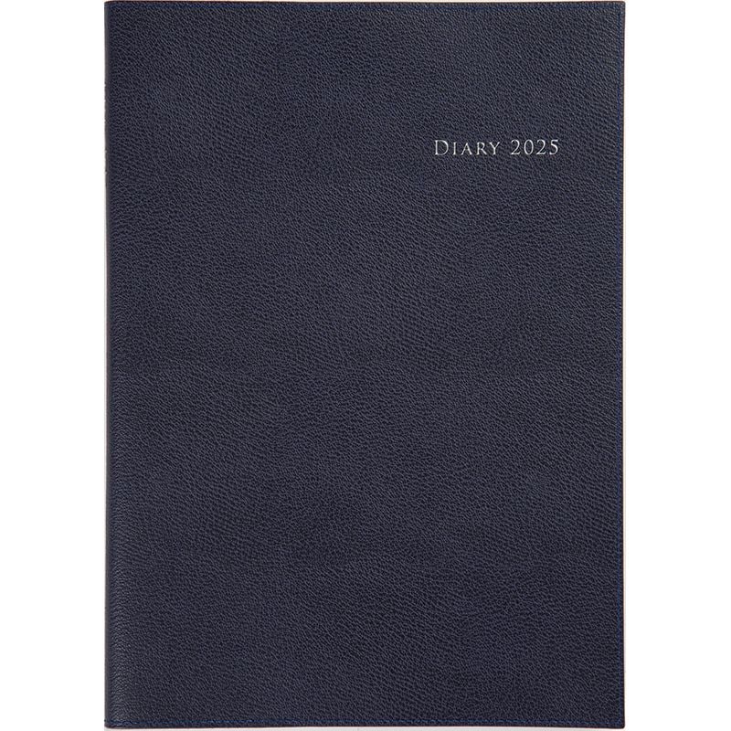 （まとめ買い）高橋書店 2025年 手帳 No.439 デスクダイアリー カジュアル B5判 週間バーティカル式＆月間ブロック式 ブルーブラック [x3]