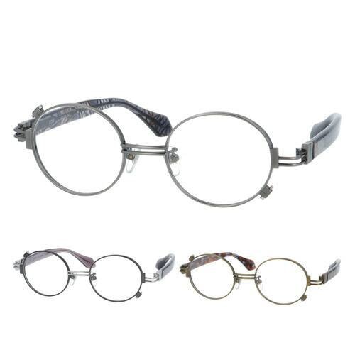 メガネ DTW col.89/89S/9610 47mm 日本製 ラウンド ダブルブリッジ ツーブリッジ 3color 20,236円