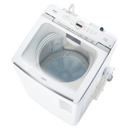 AQUA AQW-VX8A(W) 全自動洗濯機 上開き 洗濯8kg 乾燥3.0kg 簡易乾燥 ホワイト