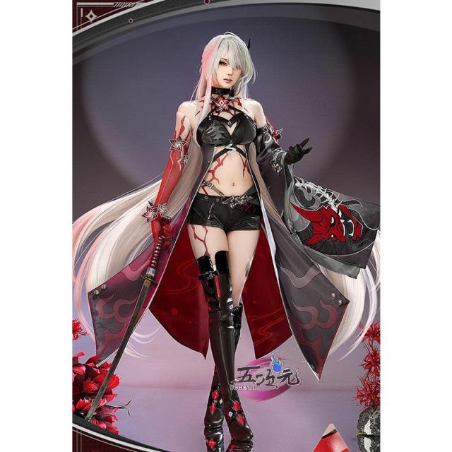 三分妄想　崩壊スターレイル　コスプレ　スタレ　黄泉　色褪せVer　衣装　ウィッグ　靴　武器　追加可