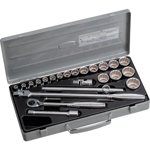 【メーカー直送品】TONE ソケットレンチセット 差込角12.7mm 25点セット 160M