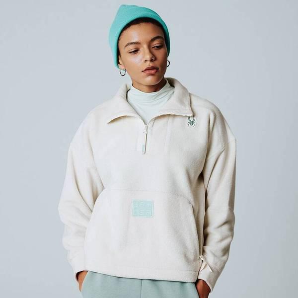 女性ハイネックタオルアノラックTシャツ SPIWCNRL351WIVY 709915