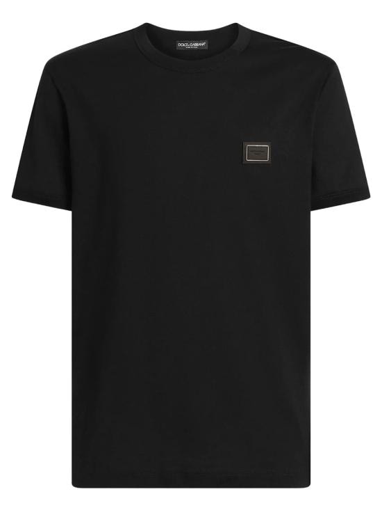 DOLCE & GABBANA Men Tops G8PV1T G7Q1Q N0000 NERO