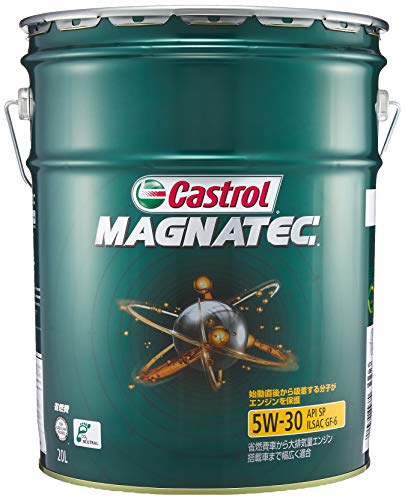 カストロール(Castrol)エンジンオイルMAGNATEC 5W-30 API SP 20L4輪ガソリン車専用 部分合成油Castrol