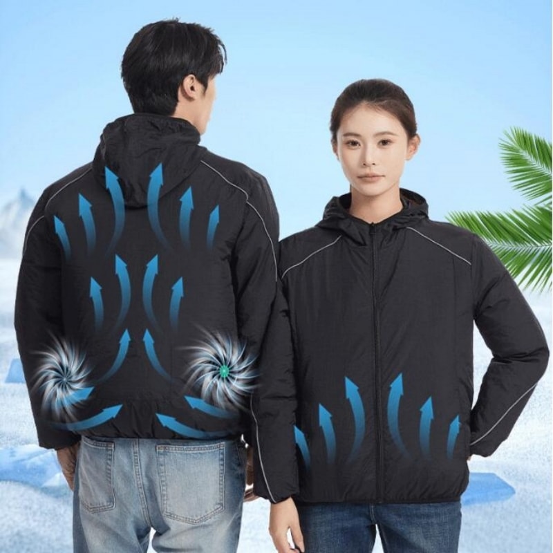 空調服 長袖作業服 夏用 エアコン服 熱中症対策 冷風服 通勤 紫外線防止 充電式空調服 USB雑物