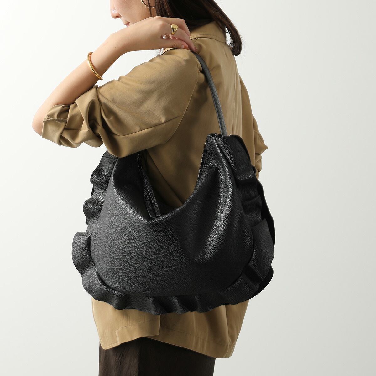 RIPANI リパーニ トートバッグ MARICA I411OJ レディース レディース ショルダーバッグ フリル 鞄 003