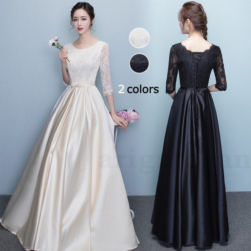 パーティードレス ロングドレス 披露宴 パーティドレス 大きいサイズ 二次会ドレス 結婚式 ドレス ワンピース Aライン お呼ばれドレス 20代 30代 40代