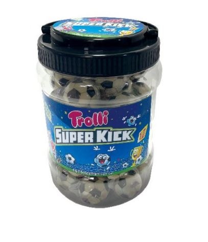 トロリーサッカーボールの形のゼリー45個入り