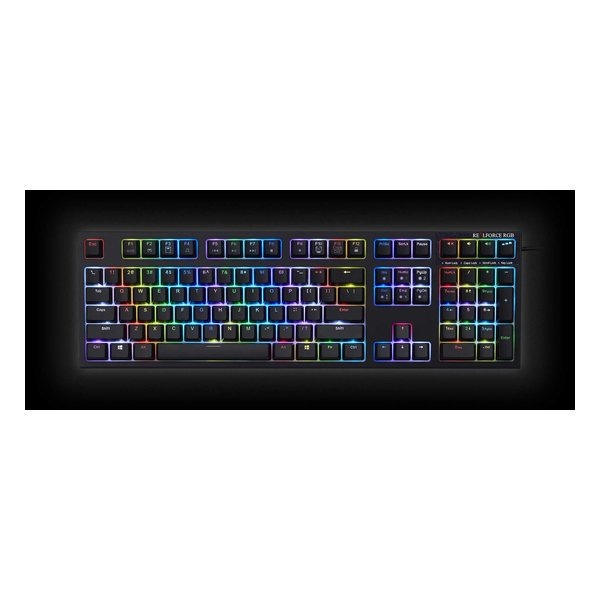 キーボード REALFORCE RGB 無接点/APC/ソフト/2色成型/フルキNー/ブラック R2A-US4G-BK