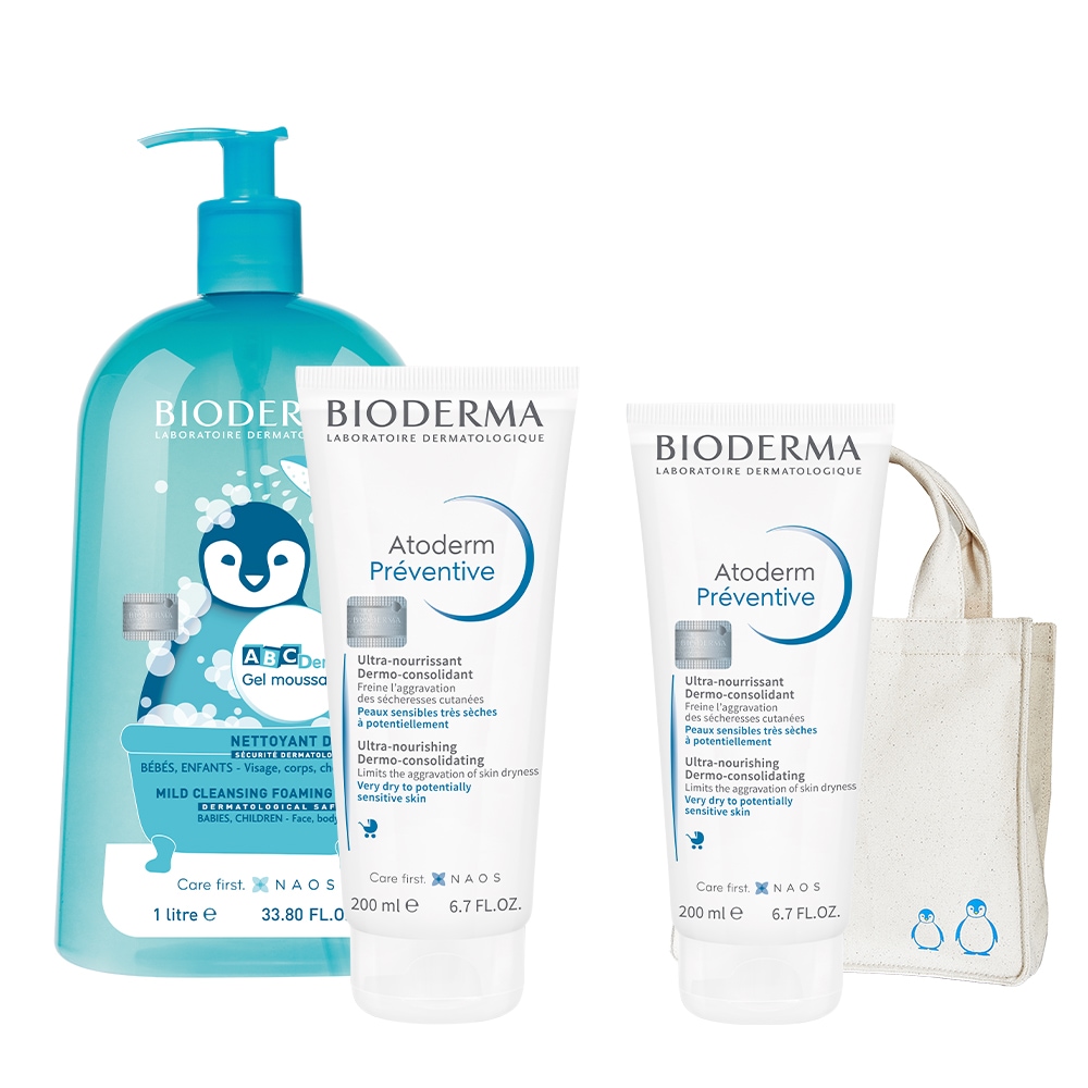 ビオデルマ エービーシーダム ジェル無双 1L+アトダム プリベンティブ 200ml (アトダム プリンベンティブ 200ml 贈呈)