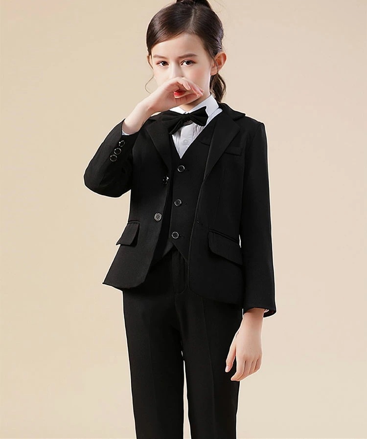 激安価格！3点セット キッズ スーツ 女の子 ニット セットアップ ベビー服 子供服 スカート 女の子 シャツ 卒園式 重ね着 トップス フォーマル スーツ 上下セット 女の子 七五三 子供 キッズ