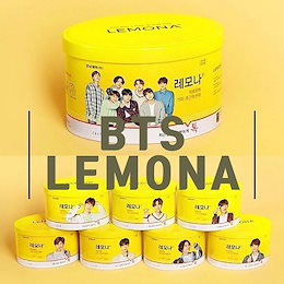 ロケット送料 BTS LEMONA ハート缶(60包/70包/120包)防弾少年団バンタンレモナビタミン【キャンセル不可】