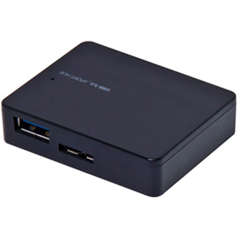 4ポートUSB3.0 ハブ ブラック UH-3024BK