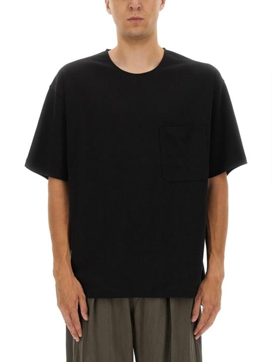 LEMAIRE Men T-Shirts TO1457 LJ1043BK999 Black