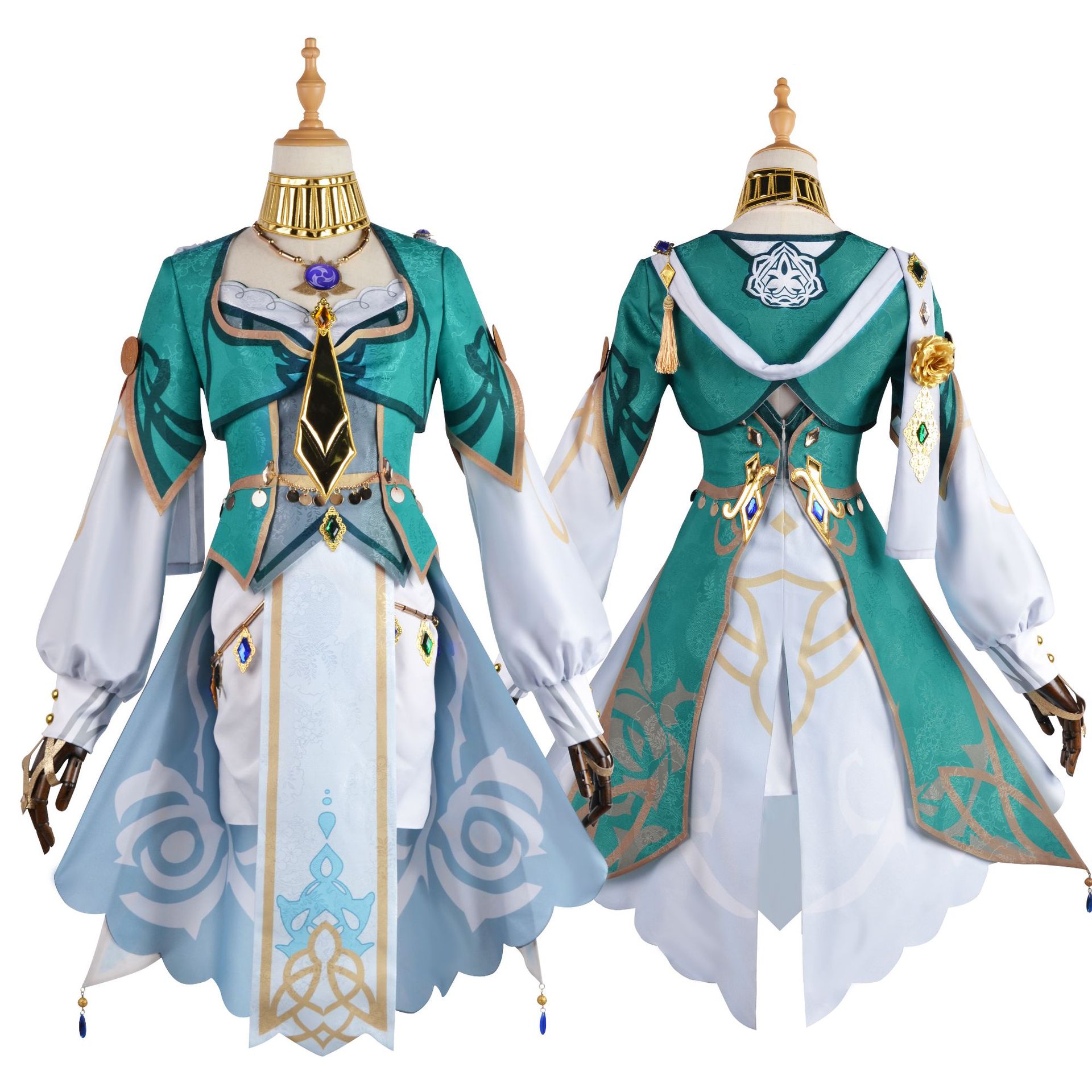 [3日で出荷]コスプレ 衣装 子供 大人原神葉に隠れし芳名リサコスプレ服衣 6,268円