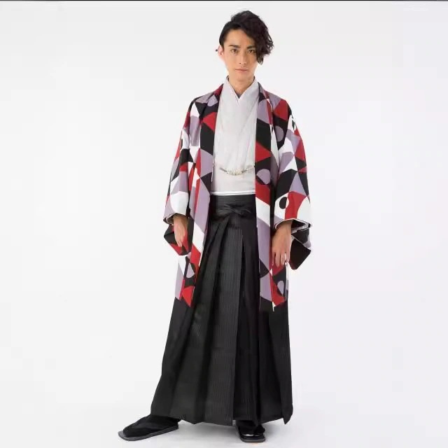 浴衣 和服 男性用 正装 スーツ 羽織袴付きスーツ 結婚式用和服