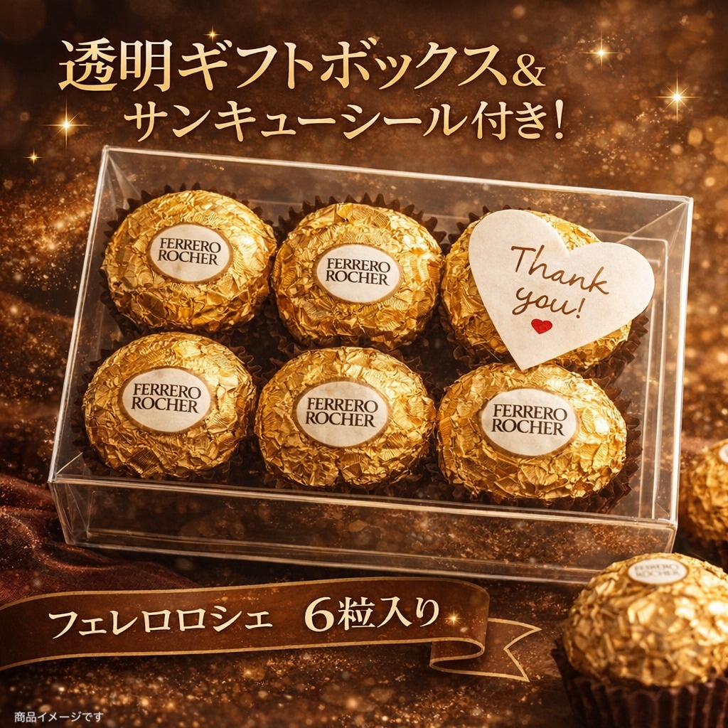 Qoo10] フェレロ ロシェ Rocher チョコレート 6粒