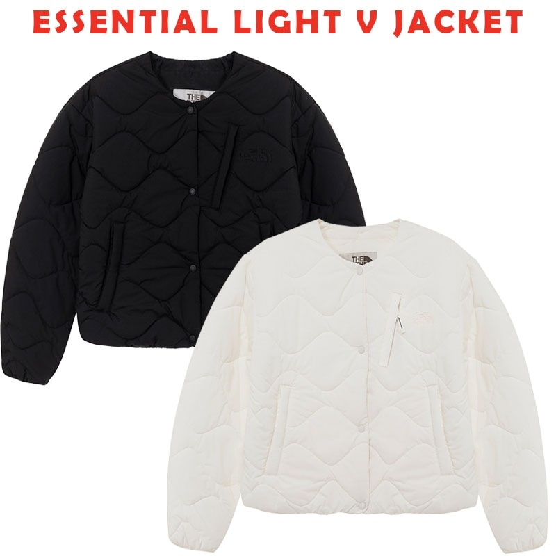 韓国正規品保証 関税負担なし NJ3NQ80J WS ESSENTIAL LIGHT V JACKET デイリー 基本 着装 男子 女子 人気 韓国 ファッション 男女共用 アウトドア