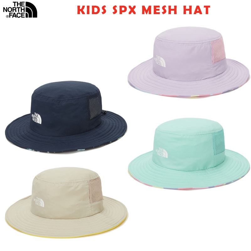 韓国正規品保証 関税負担なし NE3HN01R KIDS SPX MESH HATデイリー 基本 着装 男子 女子 人気 韓国 ファッション 男女共用 アウトドア