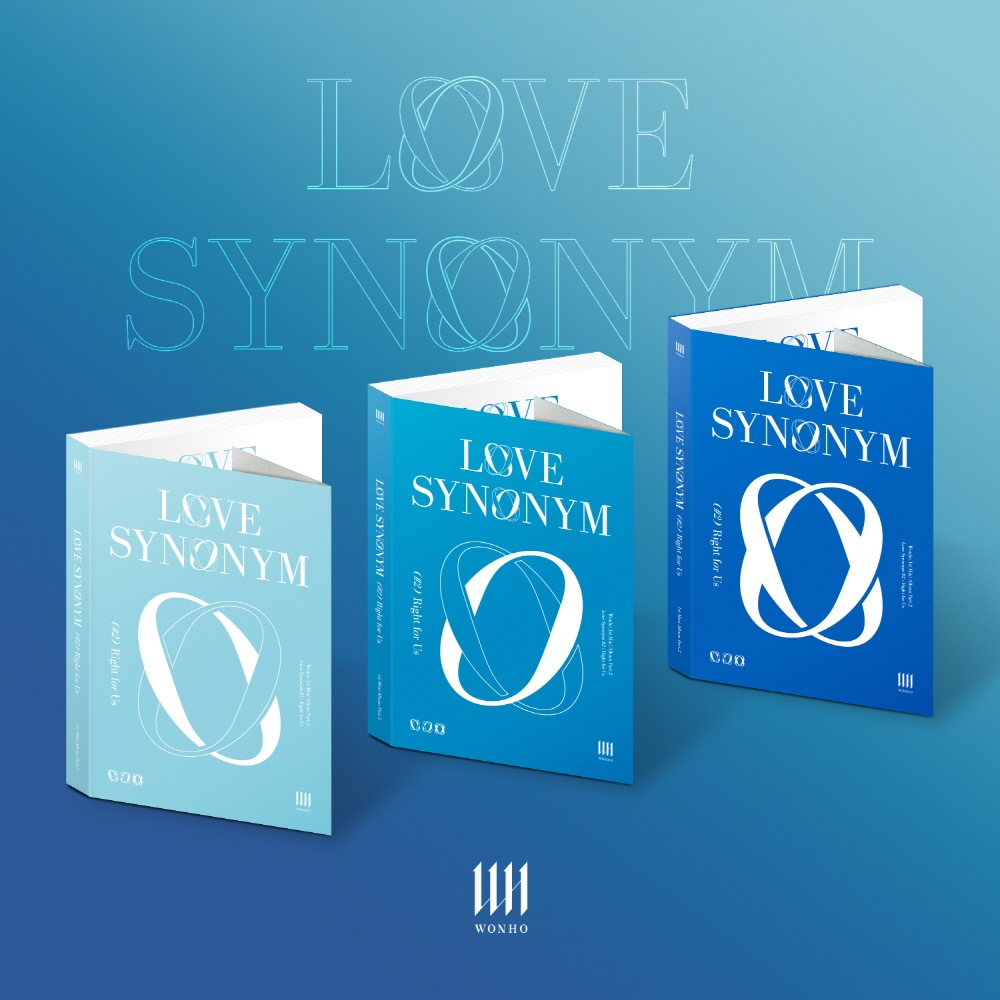 [未開封新品] ウォンホ(WONHO) 合本(3種バージョン) / Love Synonym #2 : Right for Us: ミニアルバム1集 Part.2 (3種バージョン/L10000574