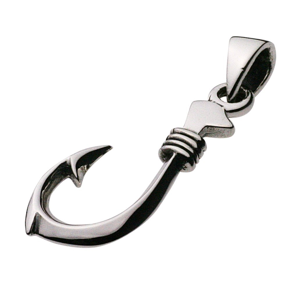 [セノーテ] フィッシュフック ペンダント【シルバー925 シルバーアクセサリー】 p0125