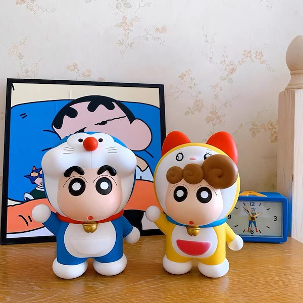 クレヨンしんちゃん・ドラえもん・ポケモン フィギュアセット Qoo10] クレヨンしんちゃん COS ポケモンフィ