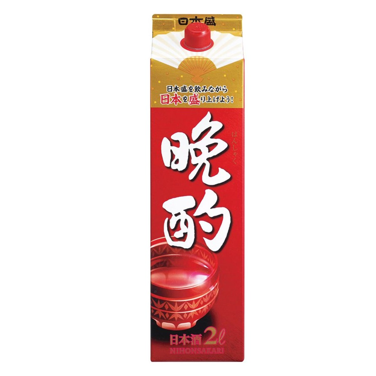 日本酒 日本盛 晩酌 パック 2L(2000ml) 6本入 1ケース(6本)