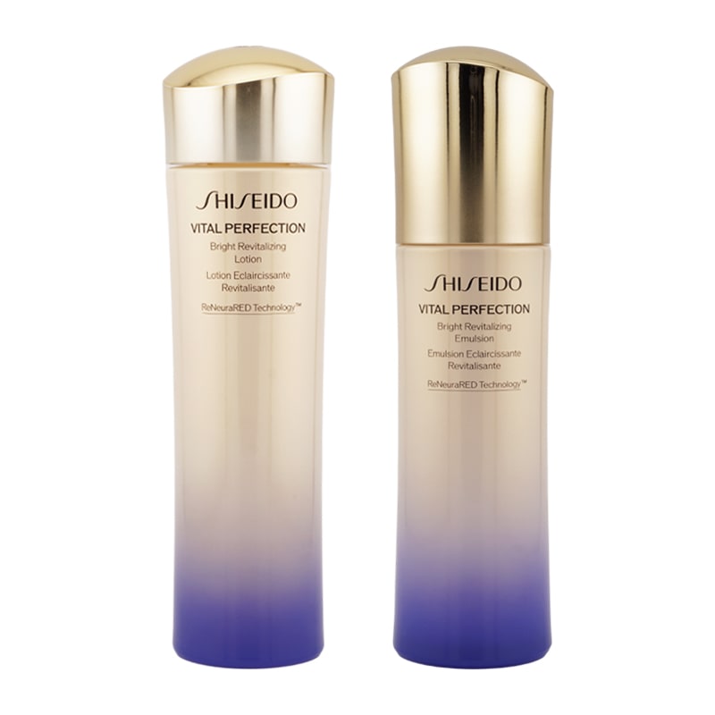 [2個セット]バイタルパーフェクション ブライトリバイタル ローション エマルジョン 化粧水 乳液セット[医薬部外品][ギフトラッピング対応]