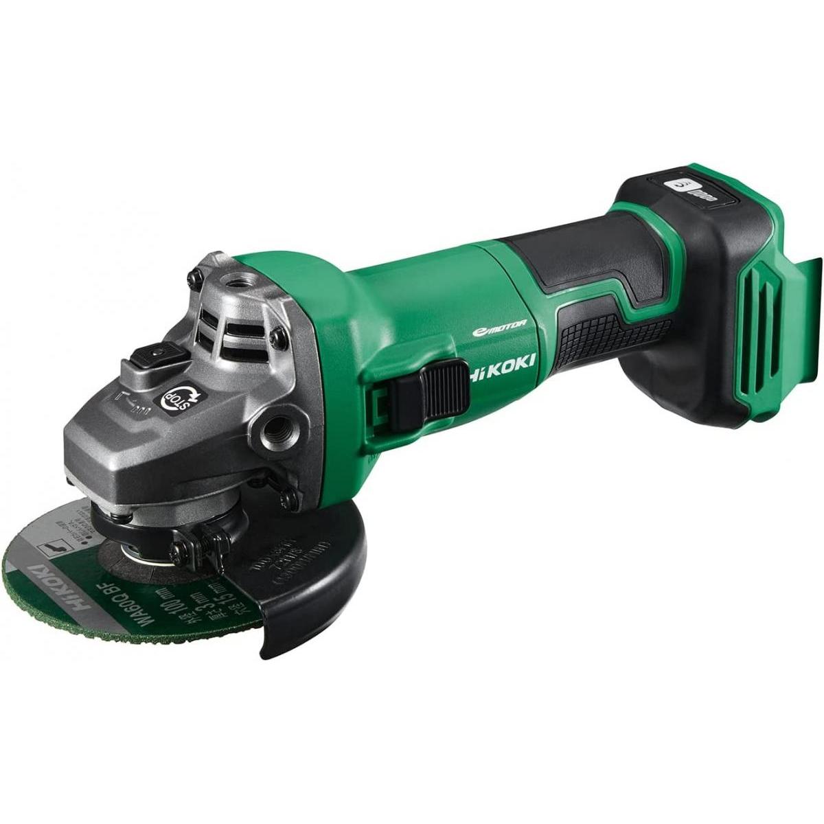 HiKOKI ハイコーキ 10.8V コードレスディスクグラインダ 砥石径100mm 蓄電池・充電器・ケース別売り G1210DA(NN) キックバック軽